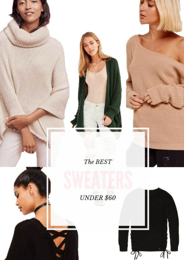 THE BEST WINTER SWEATERS UNDER $60